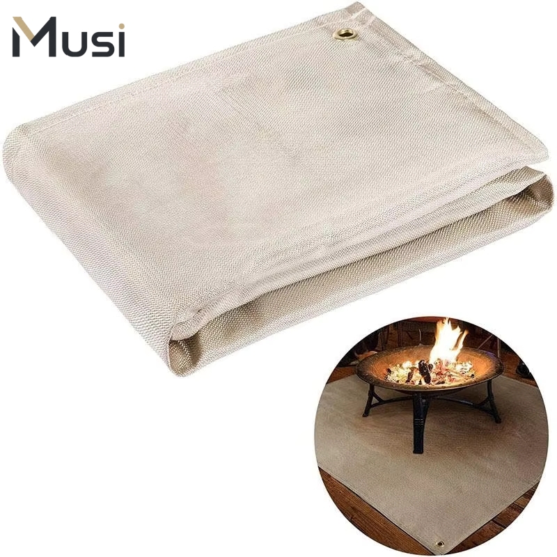 Camping Cooking - BBQ Grillmat Vuurvaste Isolatiemat Hittebestendige Campingmatten