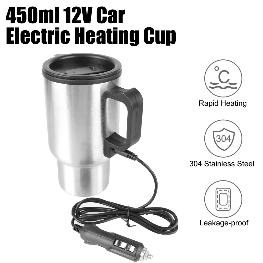Camping Cooking Tin - Elektrische Verwarming Auto Waterkoker Camping Reizen