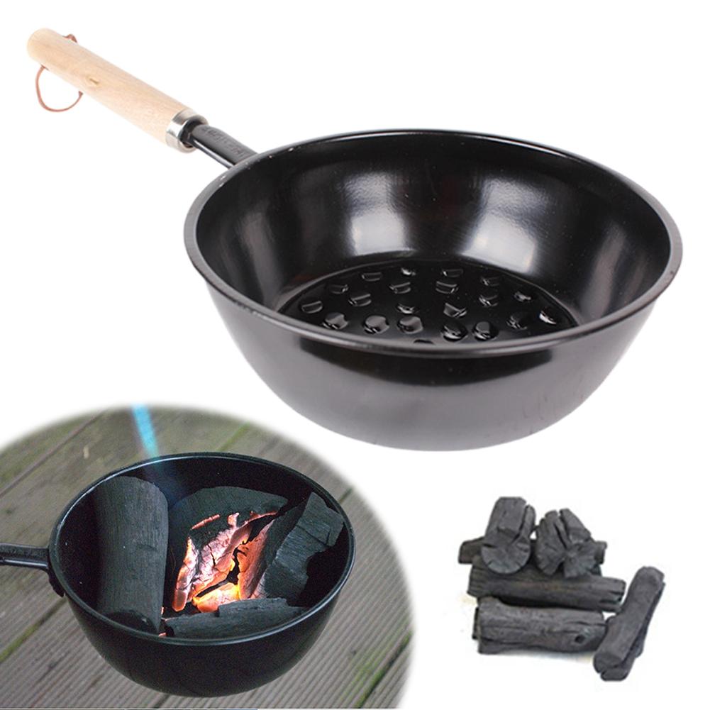Charcoal Chimney Starter - Draagbare buitenkachel houtskoolpot buiten kamperen houtskoolvuurstarter