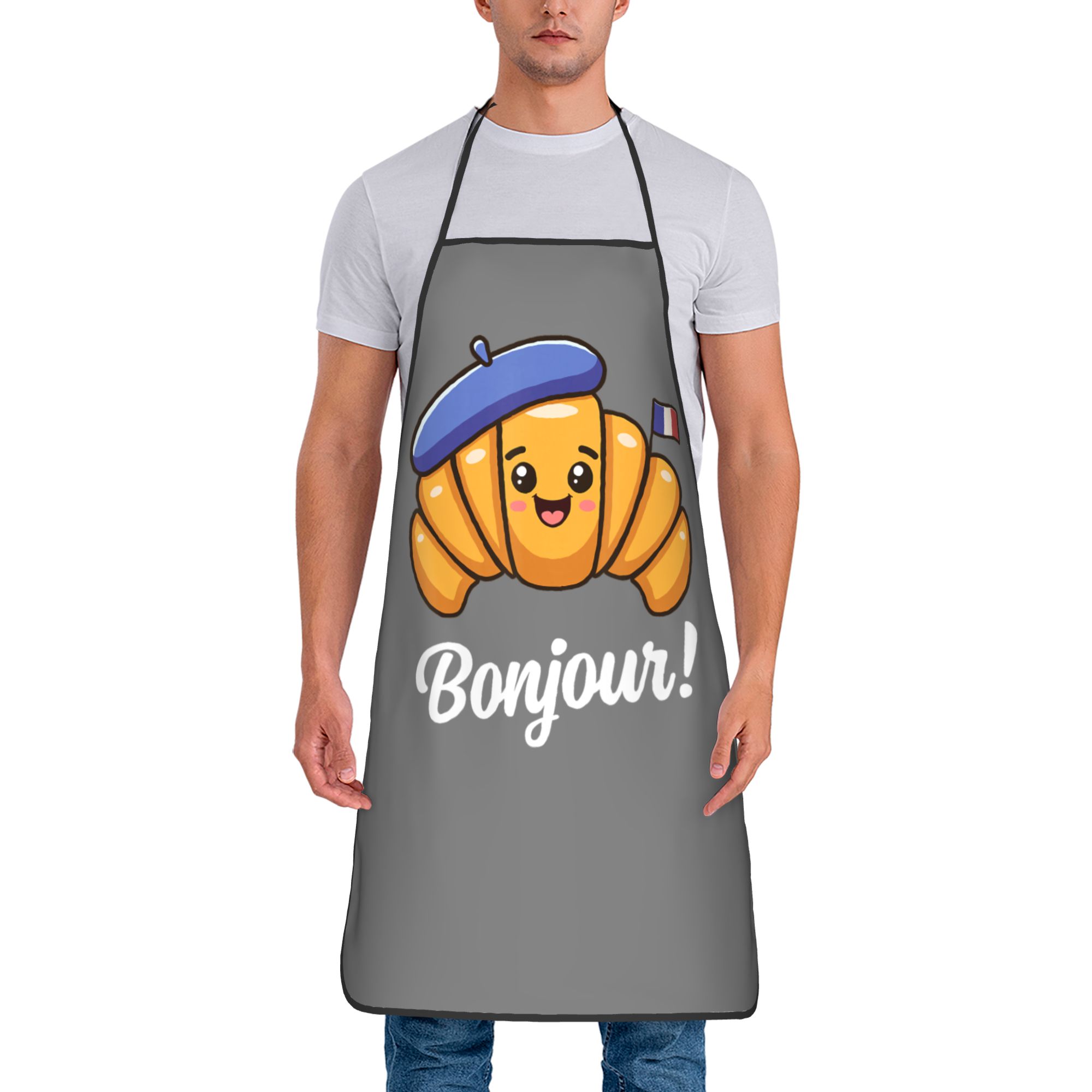 Camping Cooking Quotes - Croissant Frans gezegde citaat Frankrijk oliebestendig