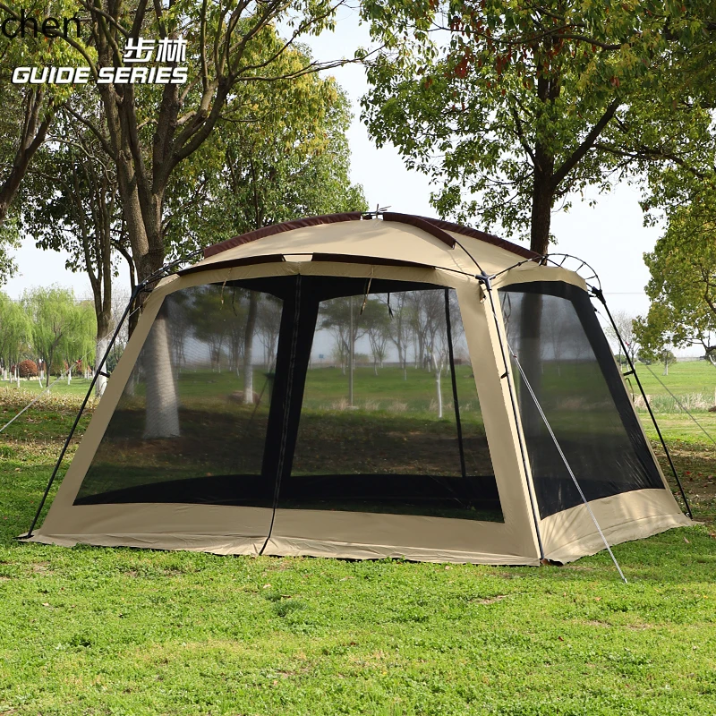 Camping Cooking Canopy - Buitenmuggenwerende pergola, kampeertent, zelfrijdende luifel, kooktent,