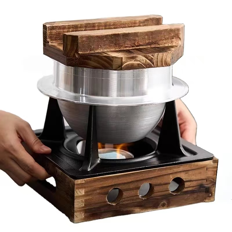 Japanese Camping Cooking - Japanse stijl Oolong Pot Alcoholkachel Rijstkookpot