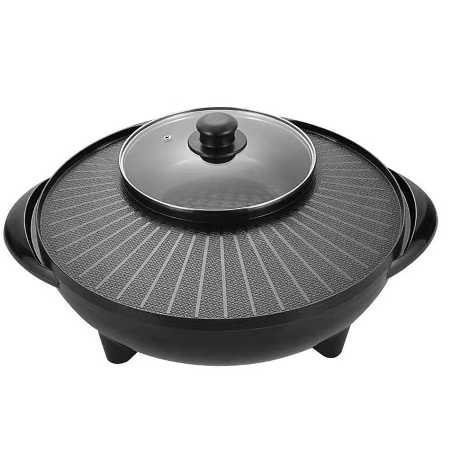 Camping Cooking Range - Elektrische grill met hotpot voor shabu-shabu,