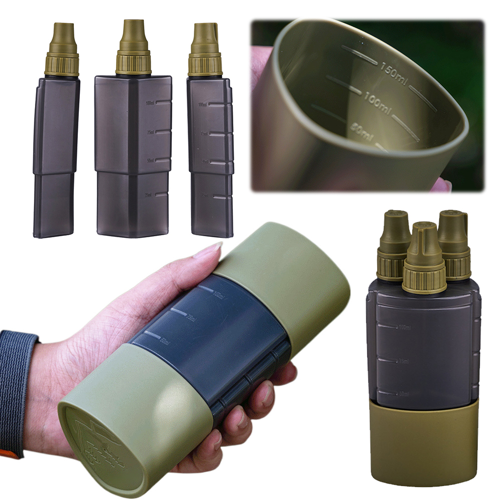 Camping Outdoor Cooking Set - 3-in-1 Outdoor Camping Kruidendispenser Fles BBQ