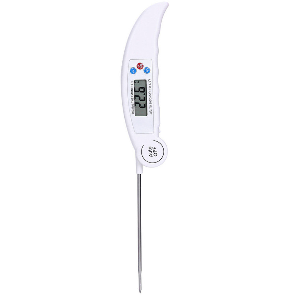 Camping Cooking - Opvouwbare digitale keukenthermometer Bbq-vleesthermometer Voedseltemperatuurmeter voor