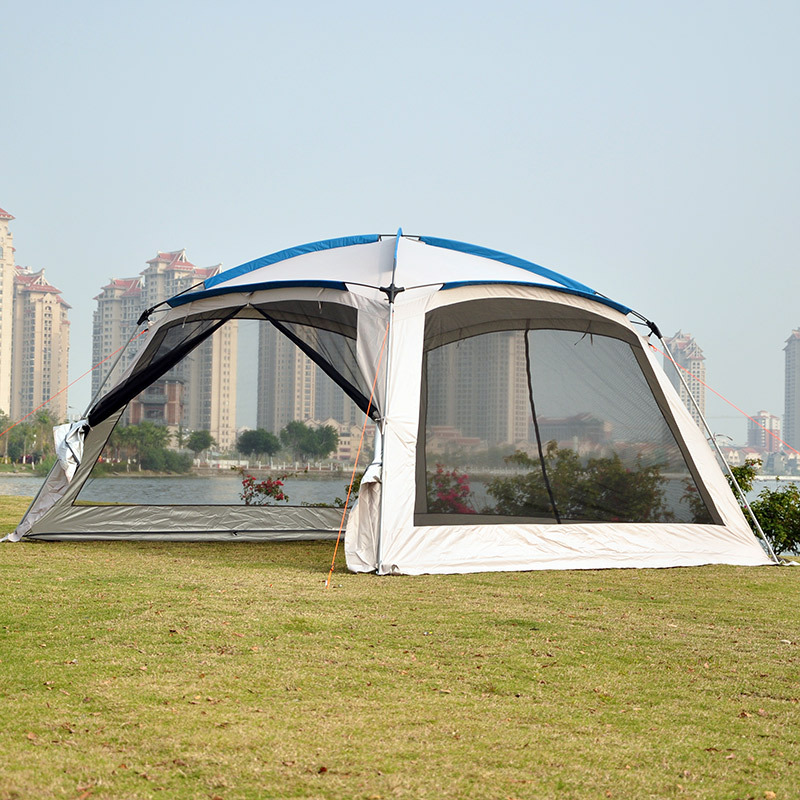 Camping Cooking Canopy - Luifeltent Oxford Regenbestendig Muggenwerend 6-8 Personen