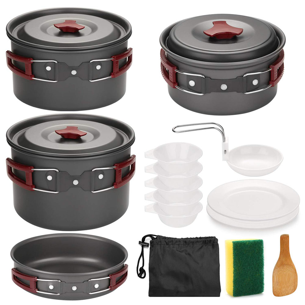 Campfire Cooking Anime - Outdoor Camping Kookgerei Kit Non Stick