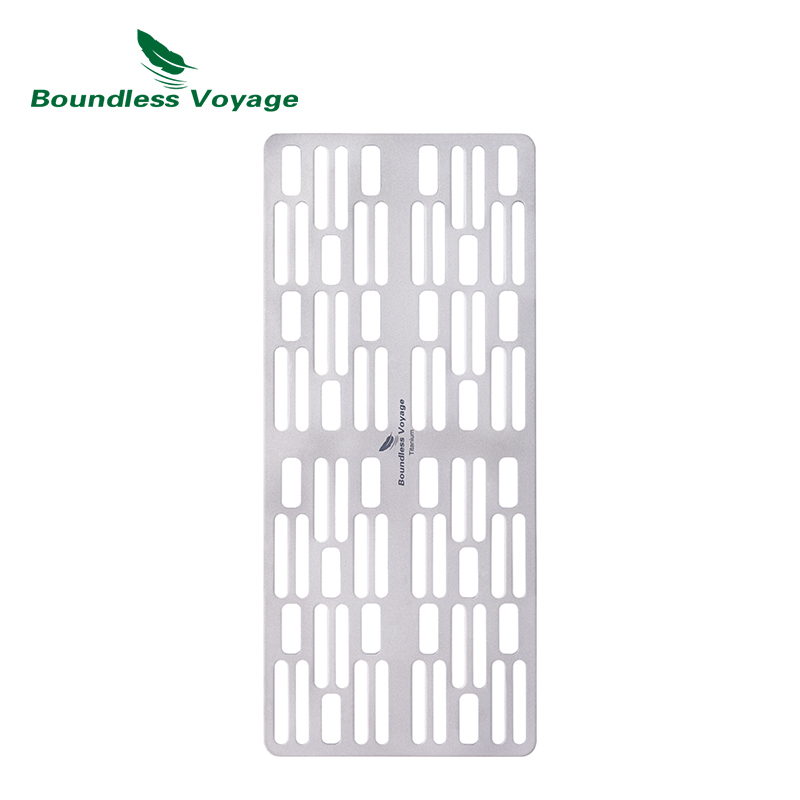 Camping Cooking System - Boundeloze Reis Outdoor Camping Titanium Houtskool