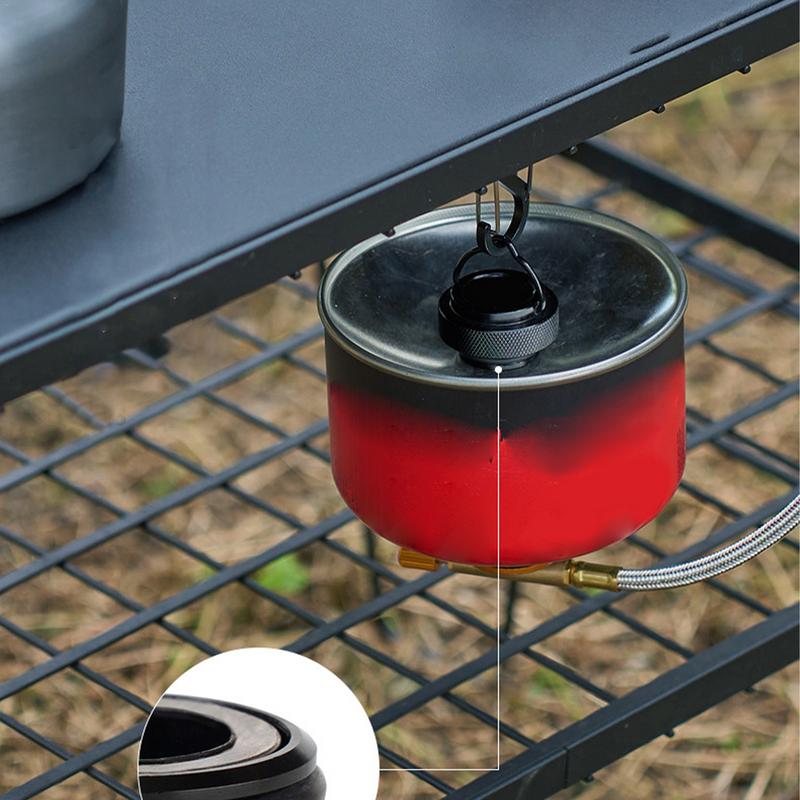 Camping Cooking Canister - Kookluchtbus Deksel Aluminiumlegering Kookluchtbus Deksel Voor