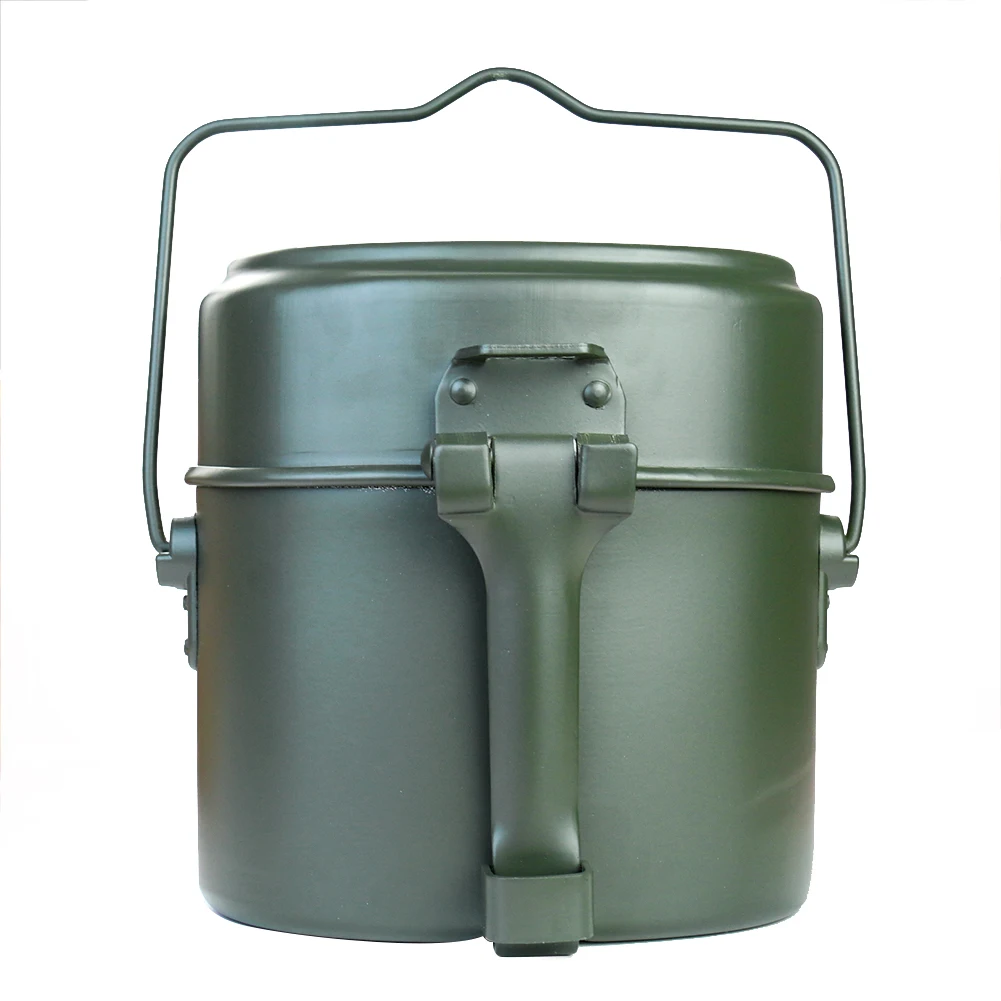 Camping Cooking Box Set - Draagbare lunchboxset van legering, lichtgewicht, duurzaam,