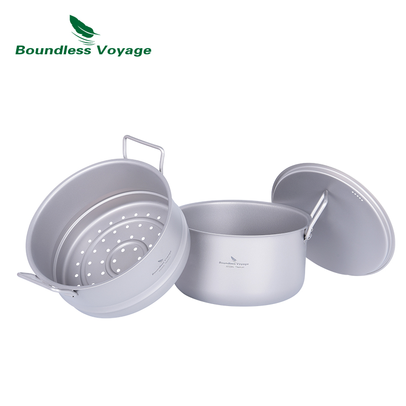 Boundless Voyage Titanium Stoo - Mess Kit Titanium recensie en prijs