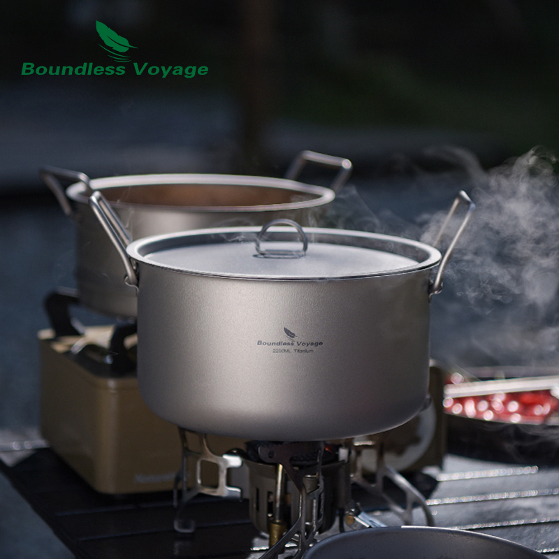 Boundless Voyage Titanium Stoo - Mess Kit Titanium recensie en prijs