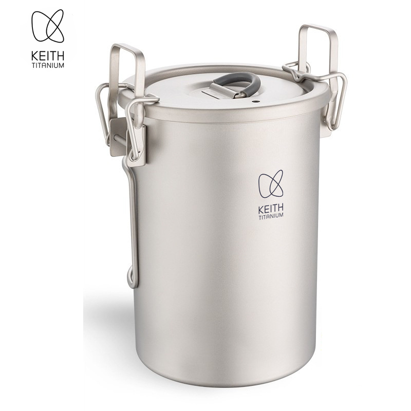 KEITH Pure Titanium Rijstkoker - Camping Cooking Tin recensie en prijs