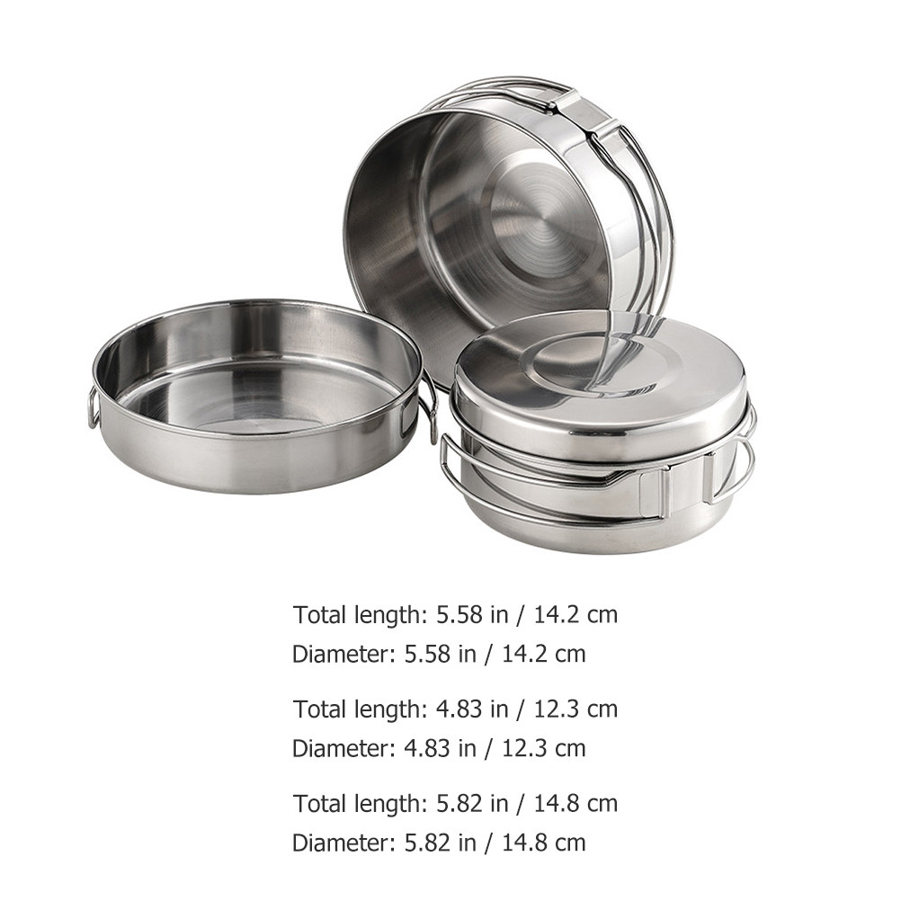 1Set RVS Campingkookgereiset D - Camping Outdoor Cooking Set recensie en prijs