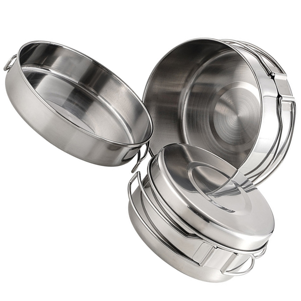 1Set RVS Campingkookgereiset D - Camping Outdoor Cooking Set recensie en prijs