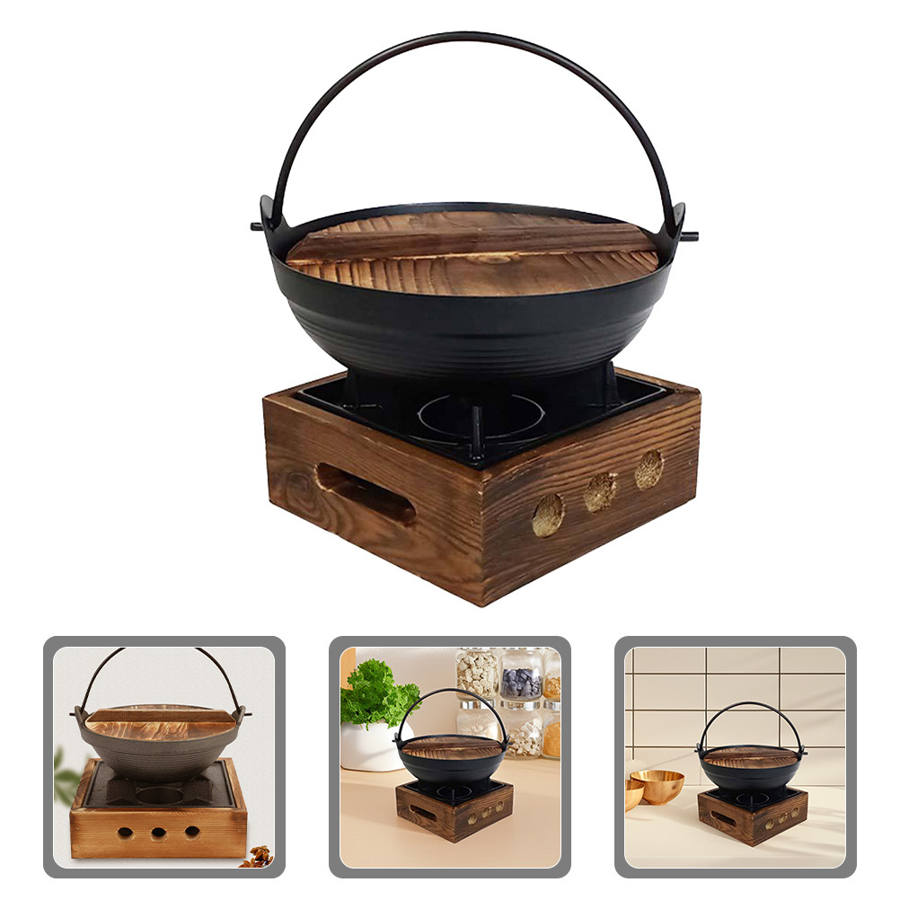 1Set Gietijzeren Japanse Sukiy - Japanese Camping Cooking recensie en prijs