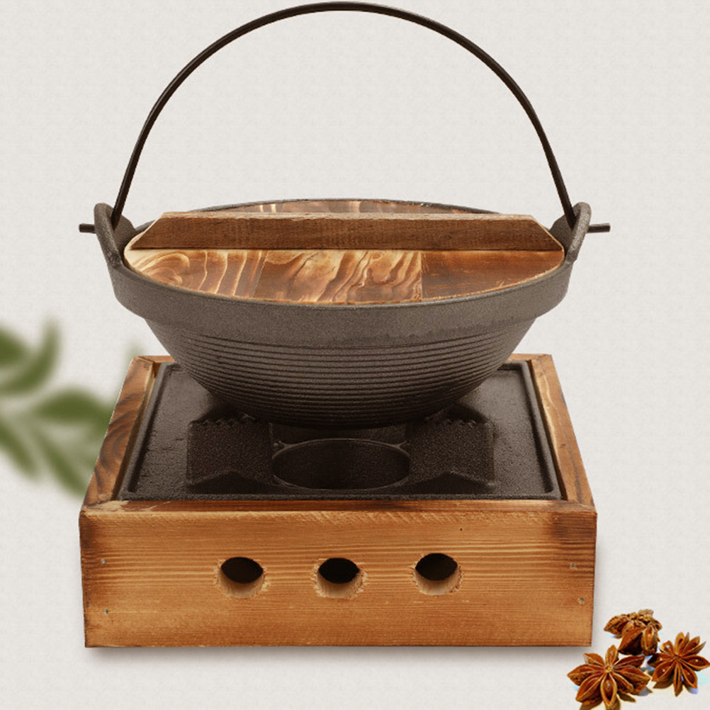 1Set Gietijzeren Japanse Sukiy - Japanese Camping Cooking recensie en prijs