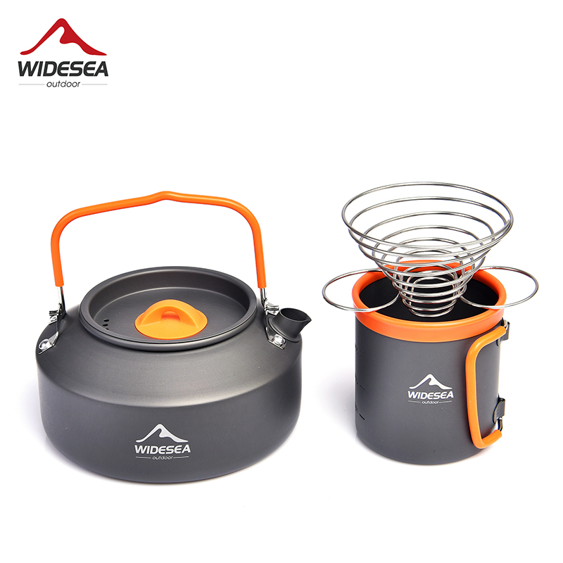 Widesea Camping Koffie Pannens - Camping Cooking Box Set recensie en prijs