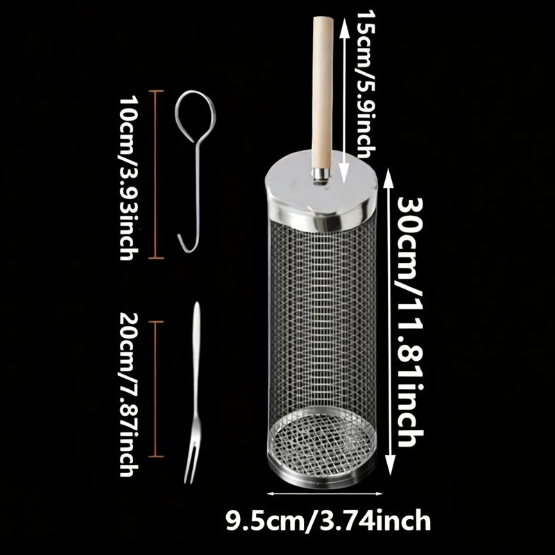 Voedselveilige roestvrijstalen - Camping Outdoor Cooking Set recensie en prijs