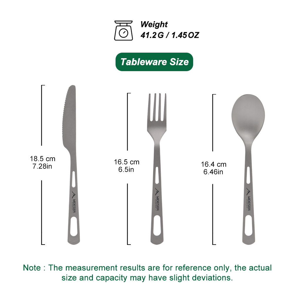 Widesea Camping Kookset Spork  - Camping Outdoor Cooking Set recensie en prijs