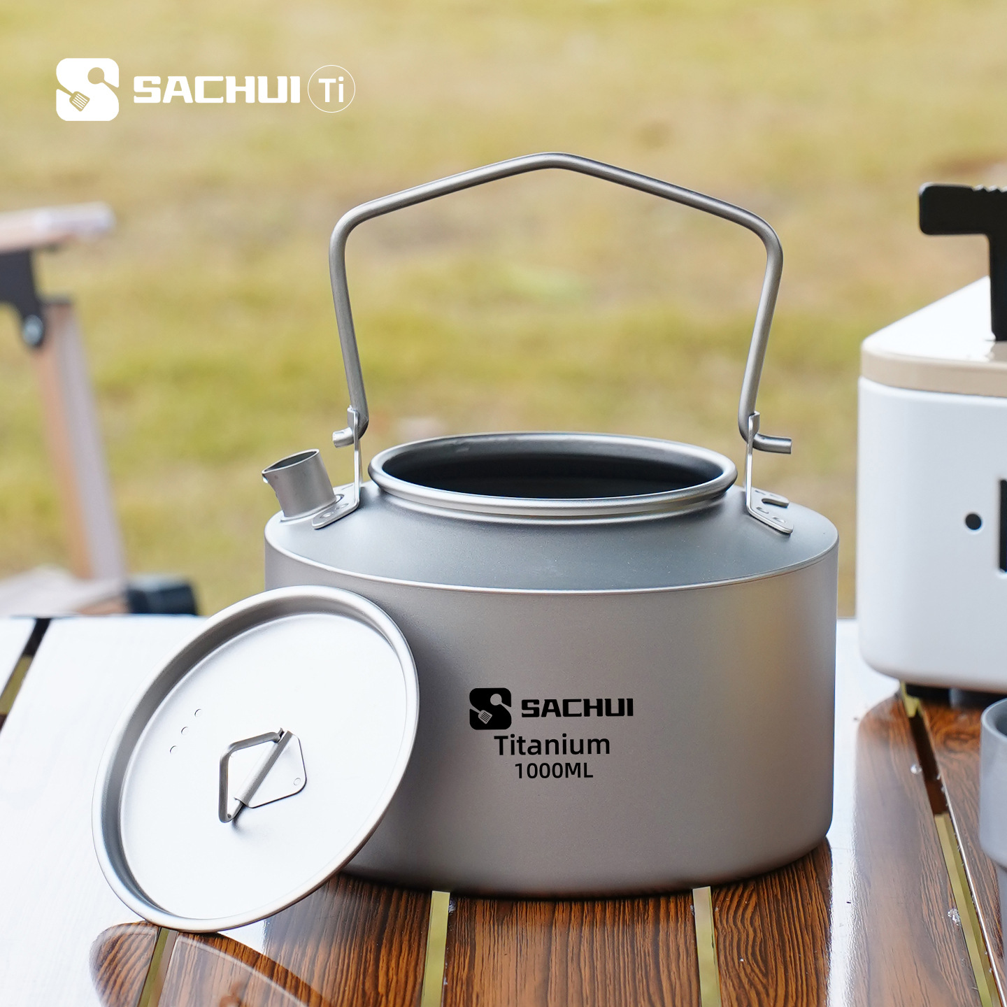 1000ML Pure Titanium Ketel Out - Camping Cooking Tin recensie en prijs