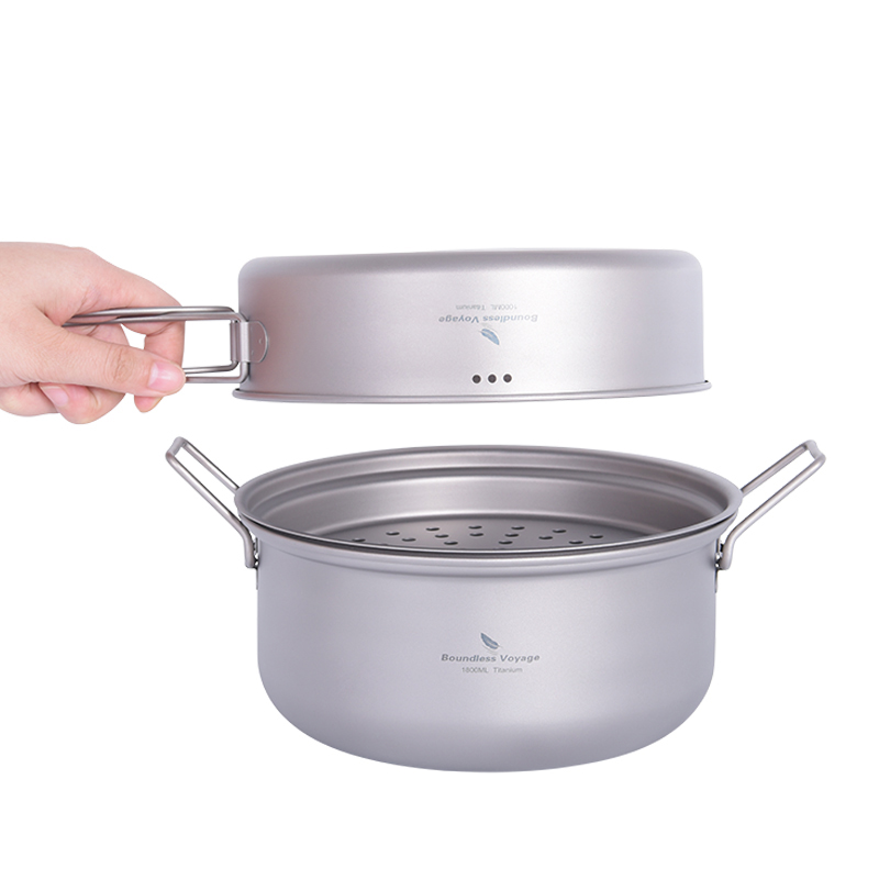 Boundless Voyage Titanium Stea - Camping Outdoor Cooking Set recensie en prijs