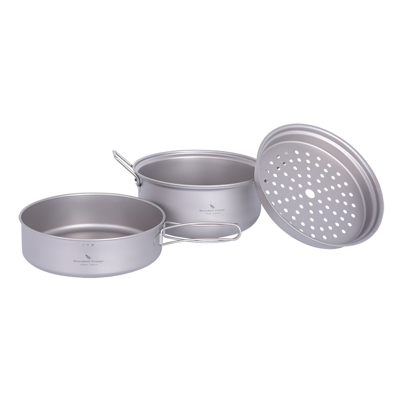 Boundless Voyage Titanium Stea - Camping Outdoor Cooking Set recensie en prijs