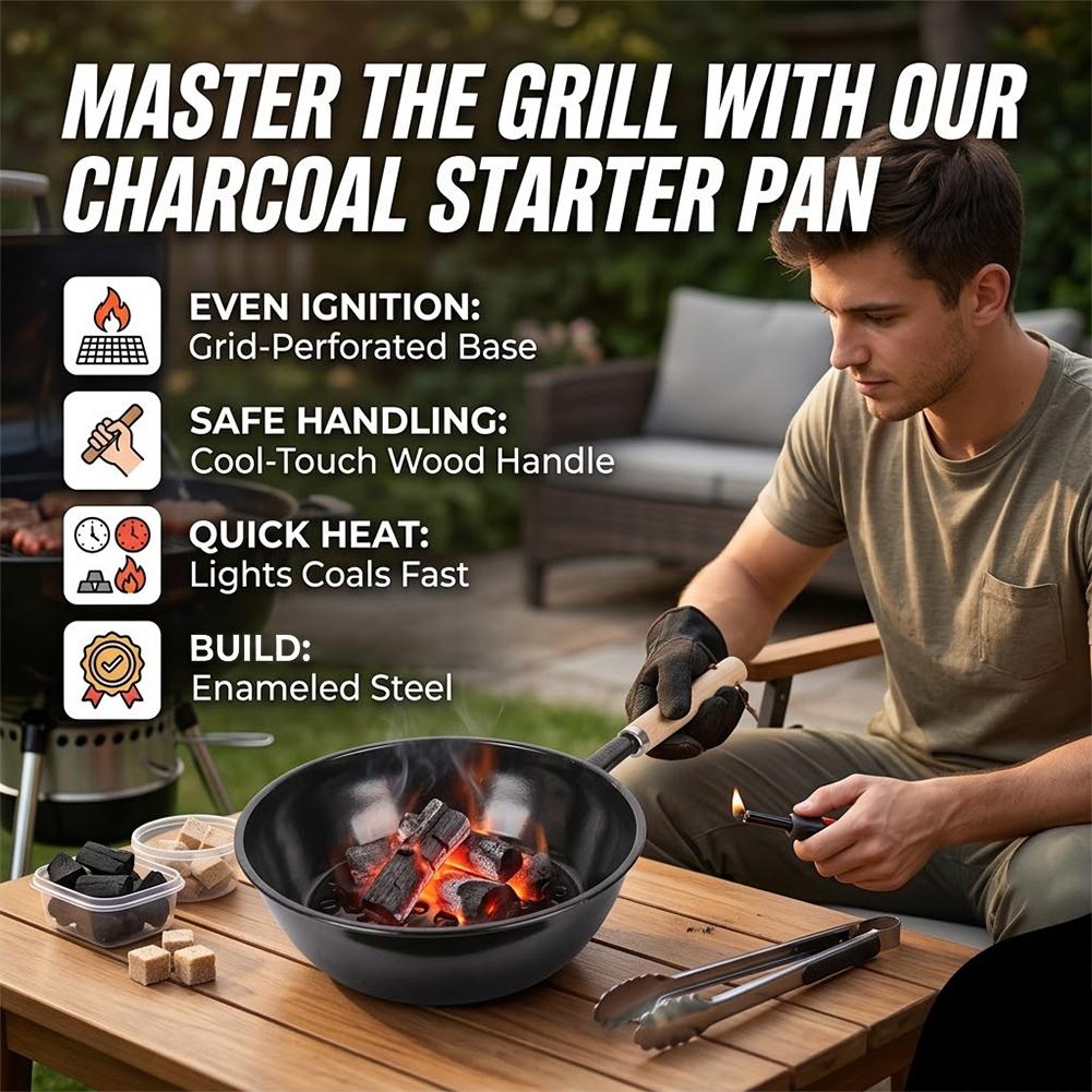 Draagbare buitenkachel houtsko - Charcoal Chimney Starter recensie en prijs