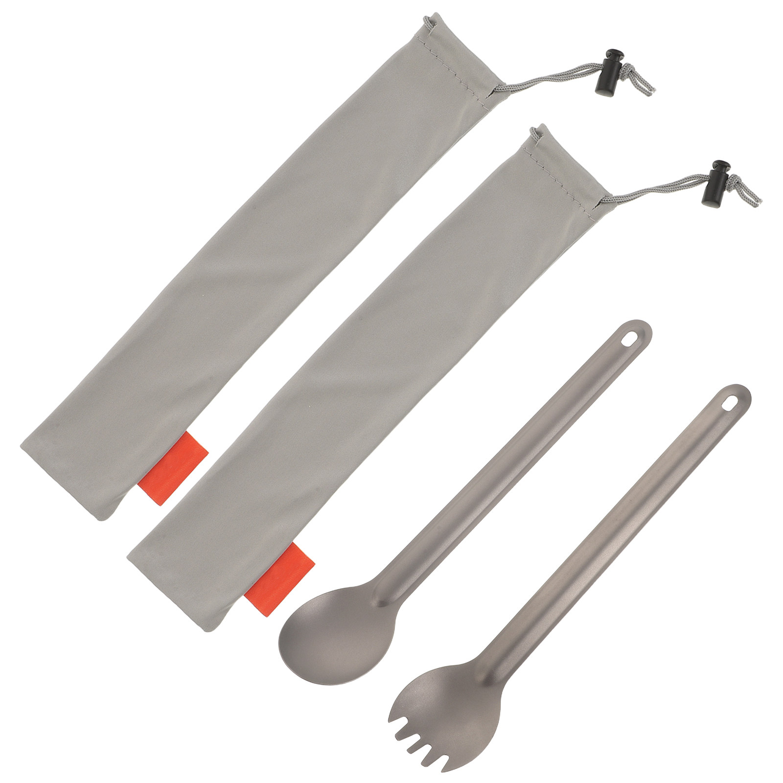1 Set Titanium Campingbestek L - Camping Cooking And Eating Set recensie en prijs