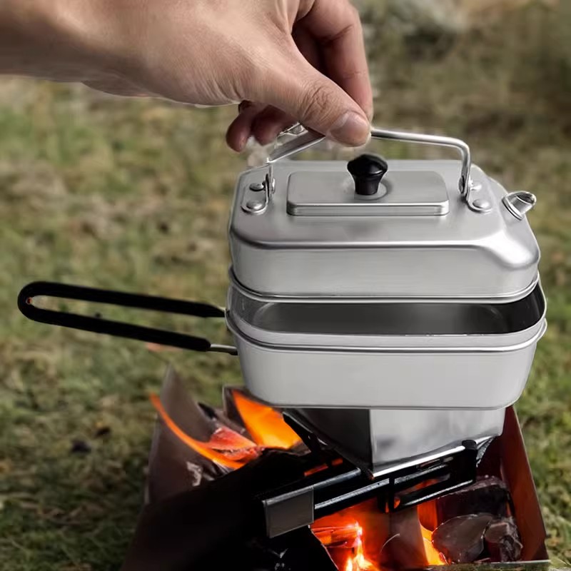 Ultralichte Draagbare Picknick - Mess Kit Titanium recensie en prijs