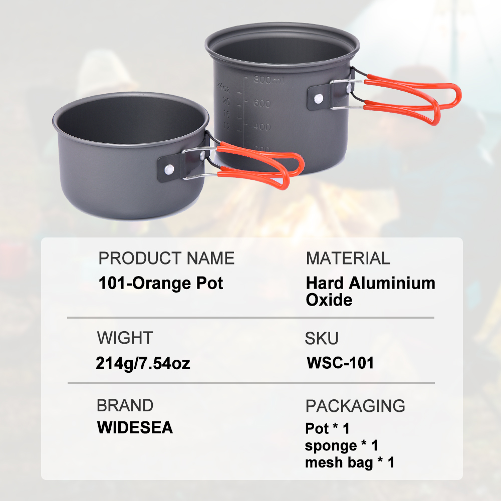 Widesea camping servies outdoo - Camping Cooking And Eating Set recensie en prijs