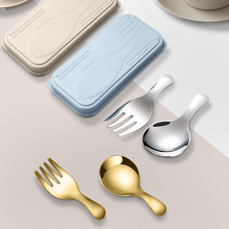 Roestvrij staal draagbare lepe - Camping Cooking And Eating Set recensie en prijs