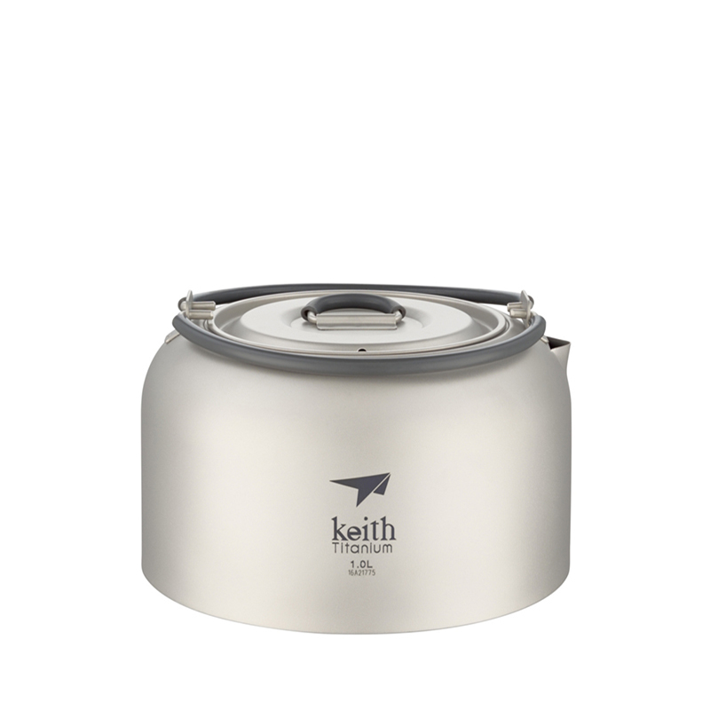 Keith Titanium Ketel 1L, Bacte - Camping Cooking System recensie en prijs