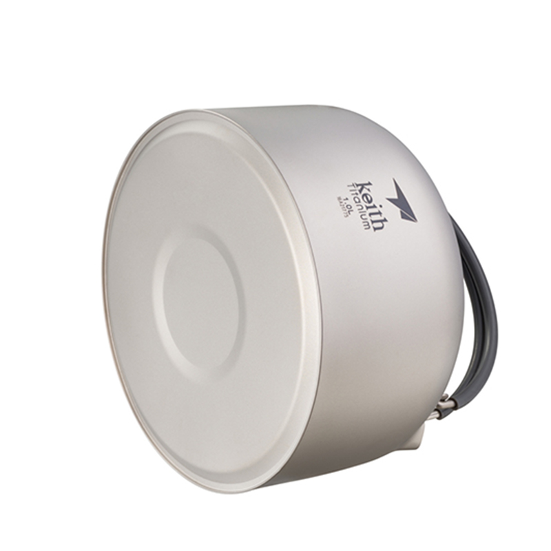 Keith Titanium Ketel 1L, Bacte - Camping Cooking System recensie en prijs