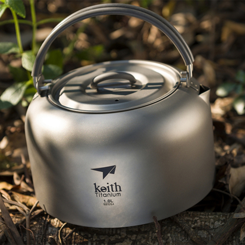 Keith Titanium Ketel 1L, Bacte - Camping Cooking System recensie en prijs