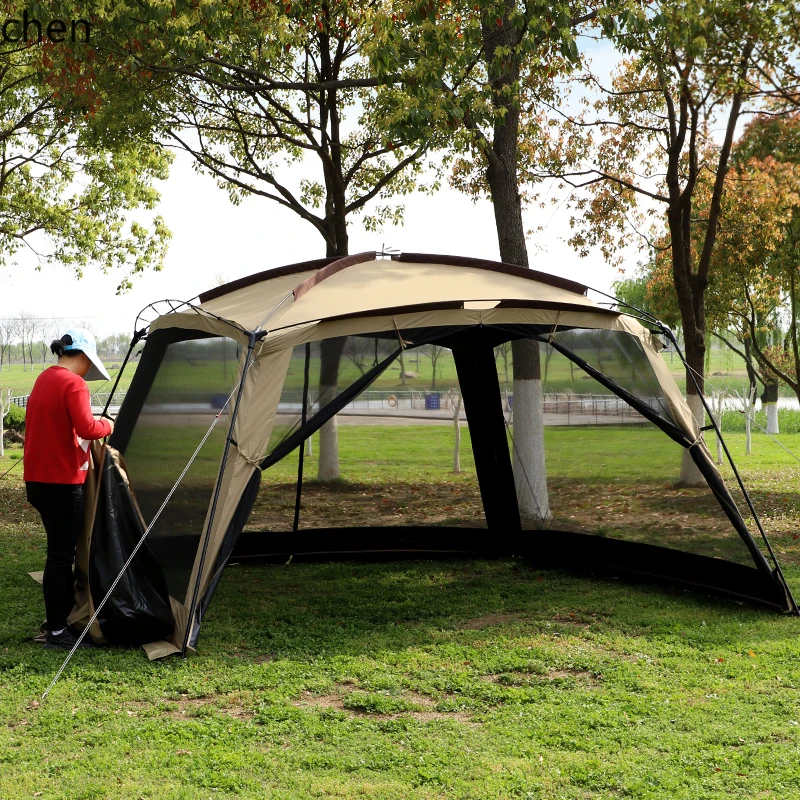 Buitenmuggenwerende pergola, k - Camping Cooking Canopy recensie en prijs