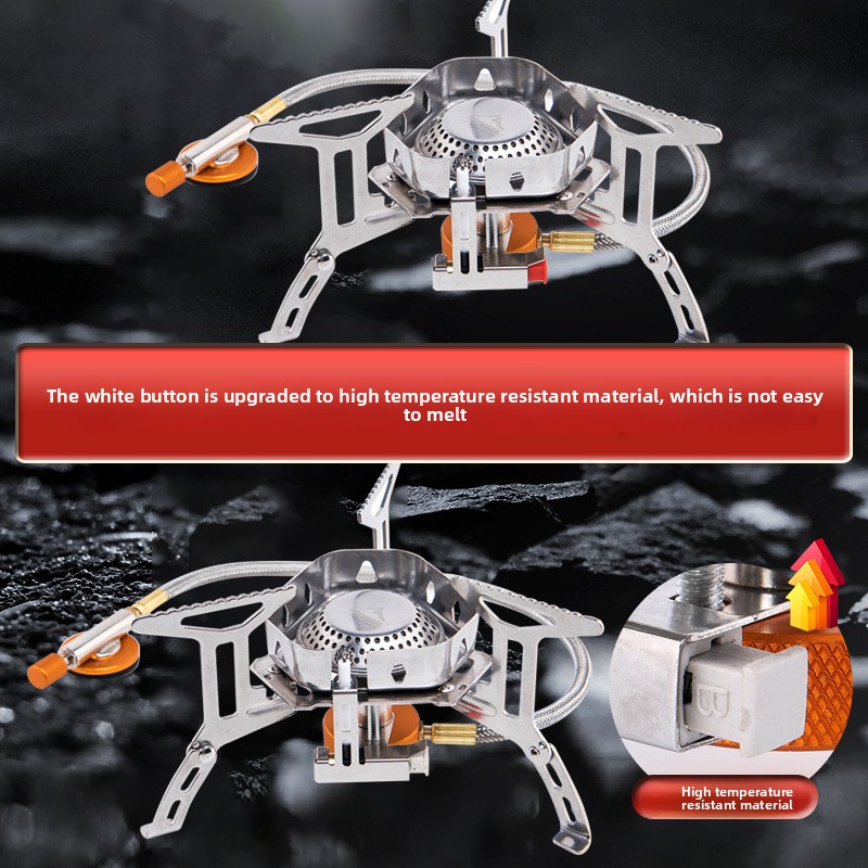 Draagbare, winddichte gasfornu - Camping Cooking Canister recensie en prijs