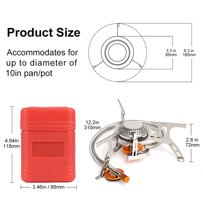 Camping Gasfornuis Draagbare O - Camping Cooking System recensie en prijs