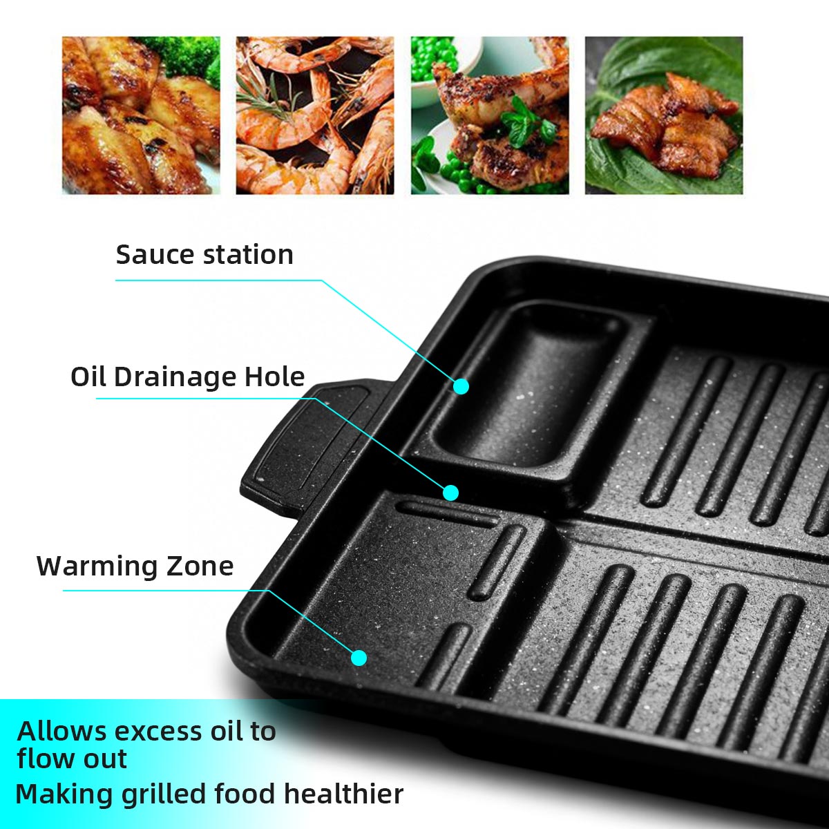Koreaanse Grill Vleesplaat Alu - Camping Cooking Range recensie en prijs