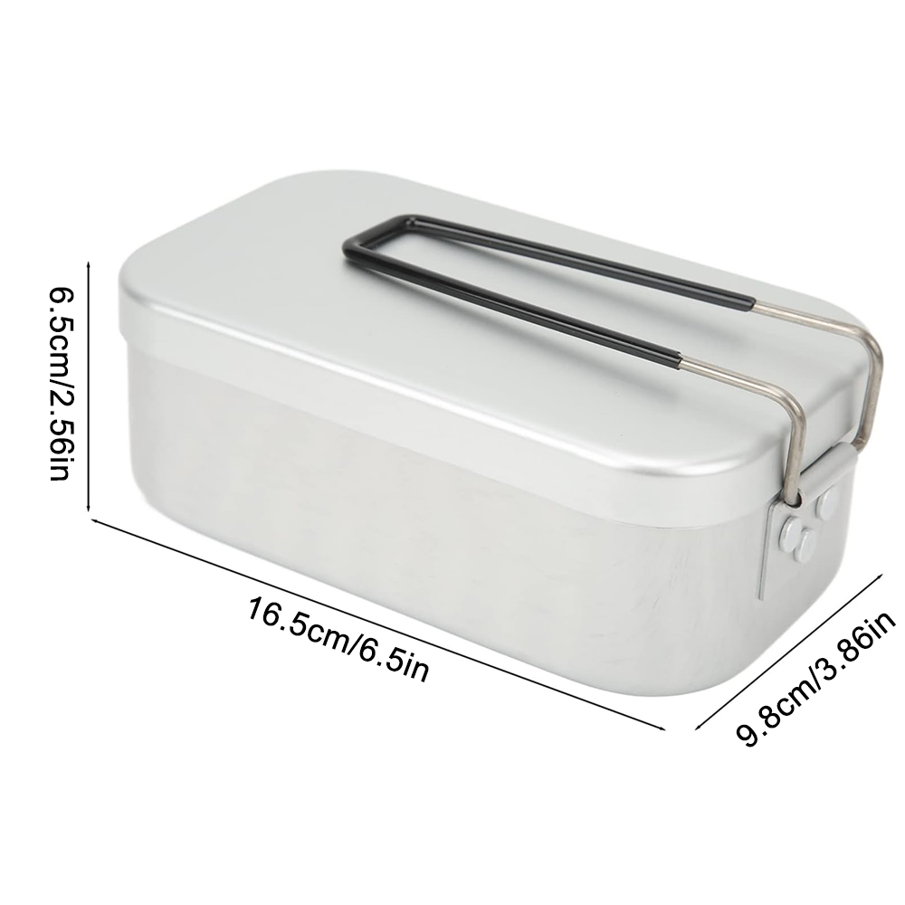 800ML Aluminium Lunchboxen Out - Camping Cooking Box Set recensie en prijs