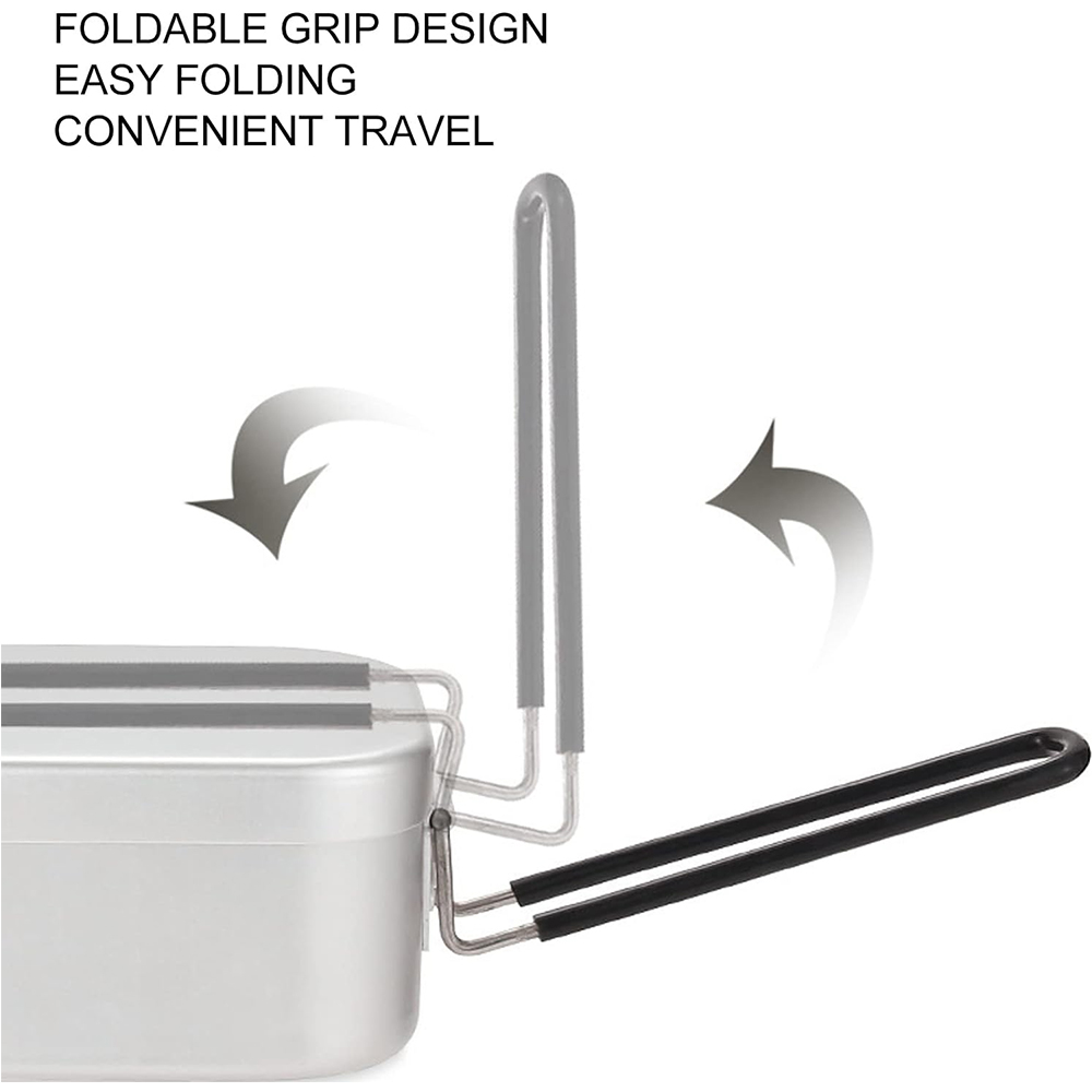800ML Aluminium Lunchboxen Out - Camping Cooking Box Set recensie en prijs