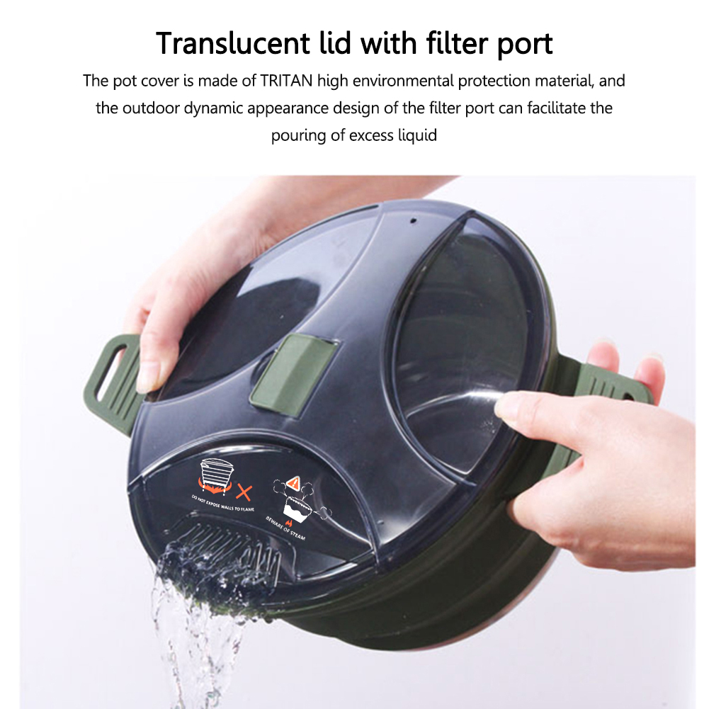 2.5l siliconen opvouwbare wate - Camping Cooking System recensie en prijs