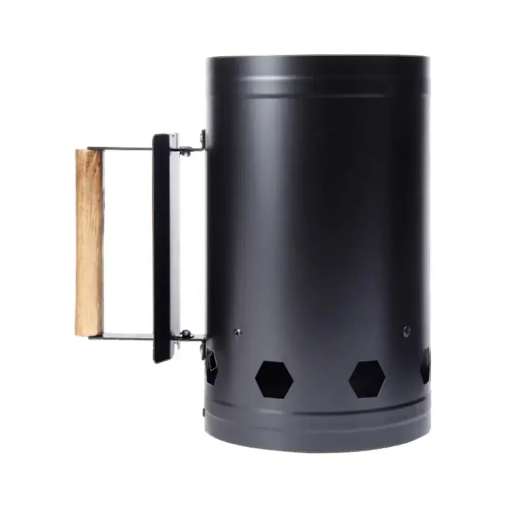 Houtskoolstarter emmer, draagb - Charcoal Chimney Starter recensie en prijs