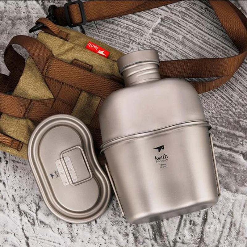Keith Pure Titanium Outdoor Ca - Mess Kit Titanium recensie en prijs