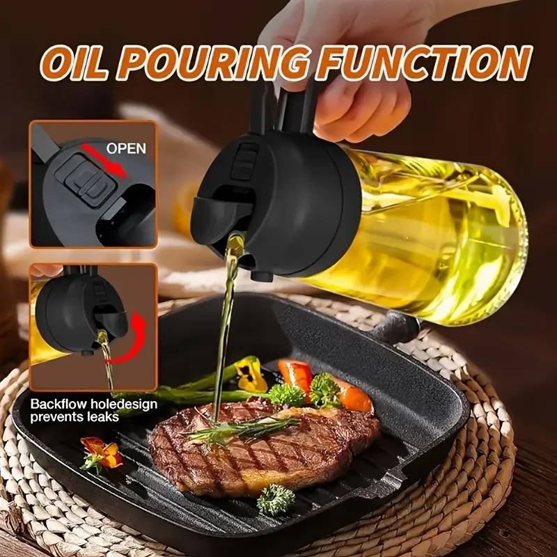 470ml Keuken Oliesprayfles BBQ - Camping Cooking Oil Container recensie en prijs