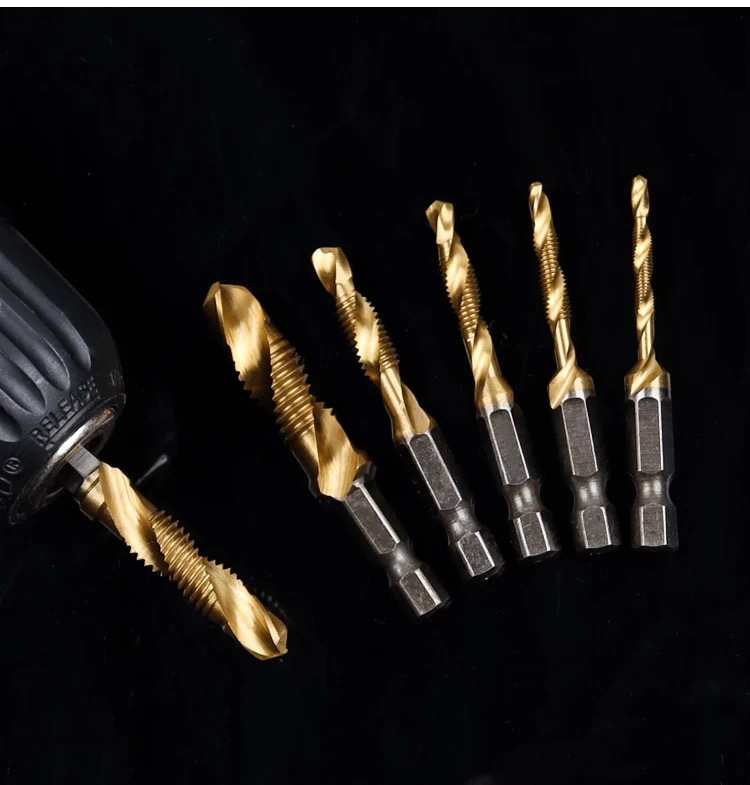 HSS-boor- en tapbitset 6-delig - Mess Kit Titanium recensie en prijs