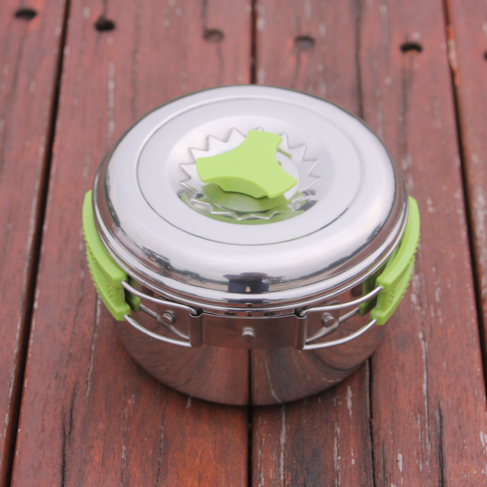 Campingpot Lichtgewicht roestv - Camping Lightweight Cooking Pot recensie en prijs