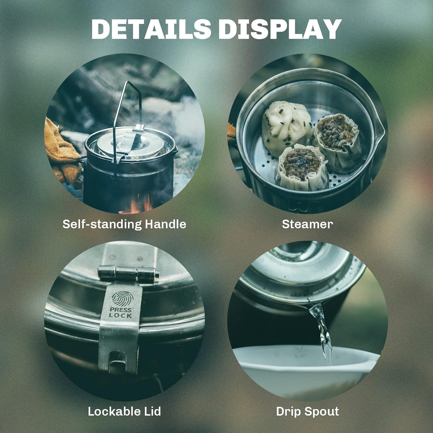 Fire-Maple 1.2L RVS Stoomboot  - Camping Cooking System recensie en prijs