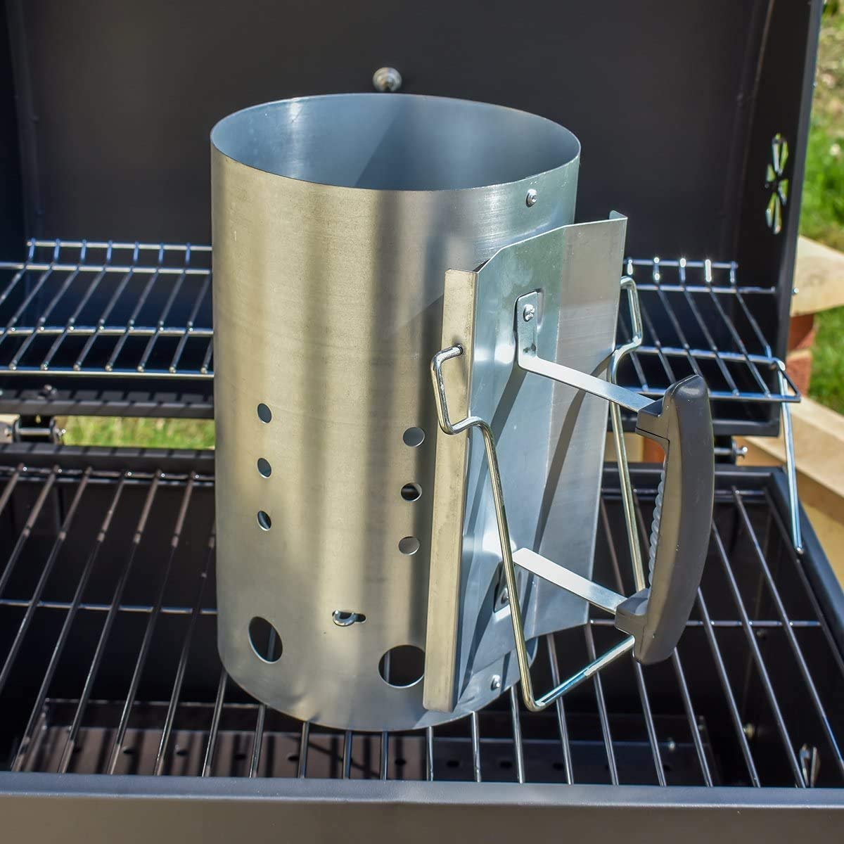 Schoorsteenstarter met veiligh - Charcoal Chimney Starter recensie en prijs