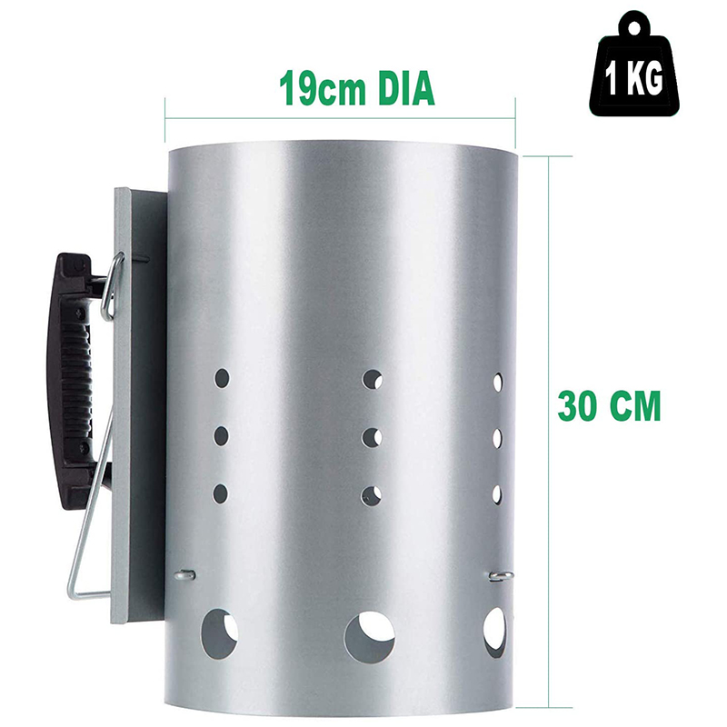 Schoorsteenstarter met veiligh - Charcoal Chimney Starter recensie en prijs